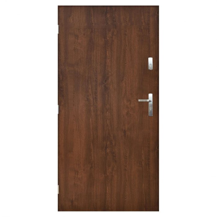 Exterior Door Sopot Complete Set Walnut left