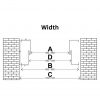 Pantor Entrance door Width