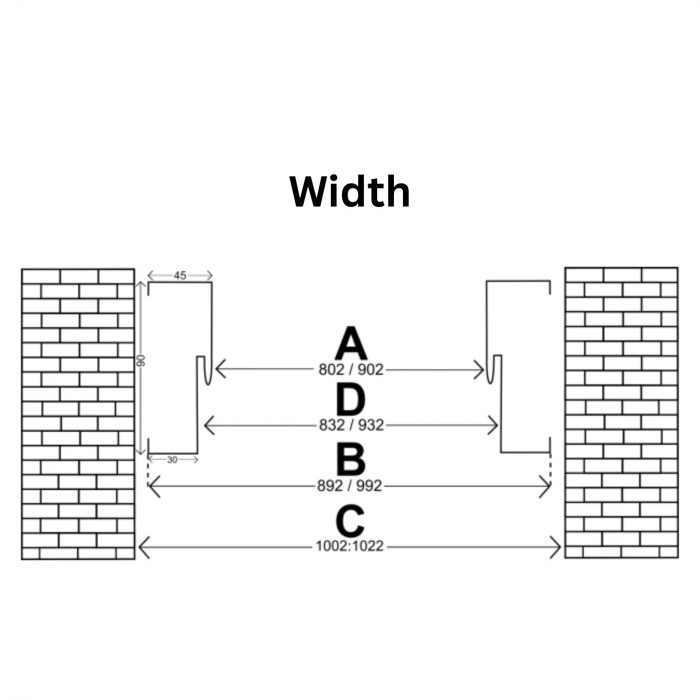 Pantor Entrance door Width